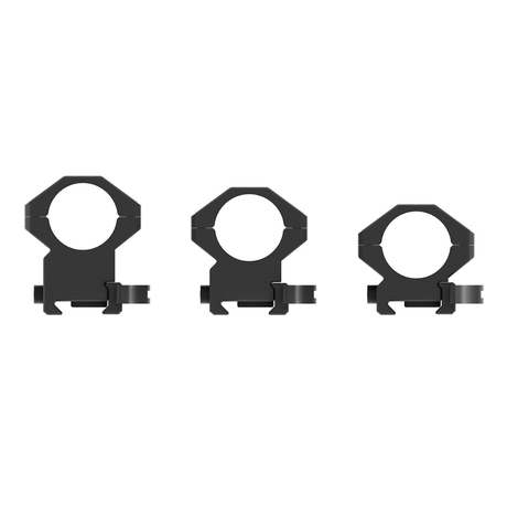 30mm TAC Picatinny/weaver Ringe Quick Release - HuntElite