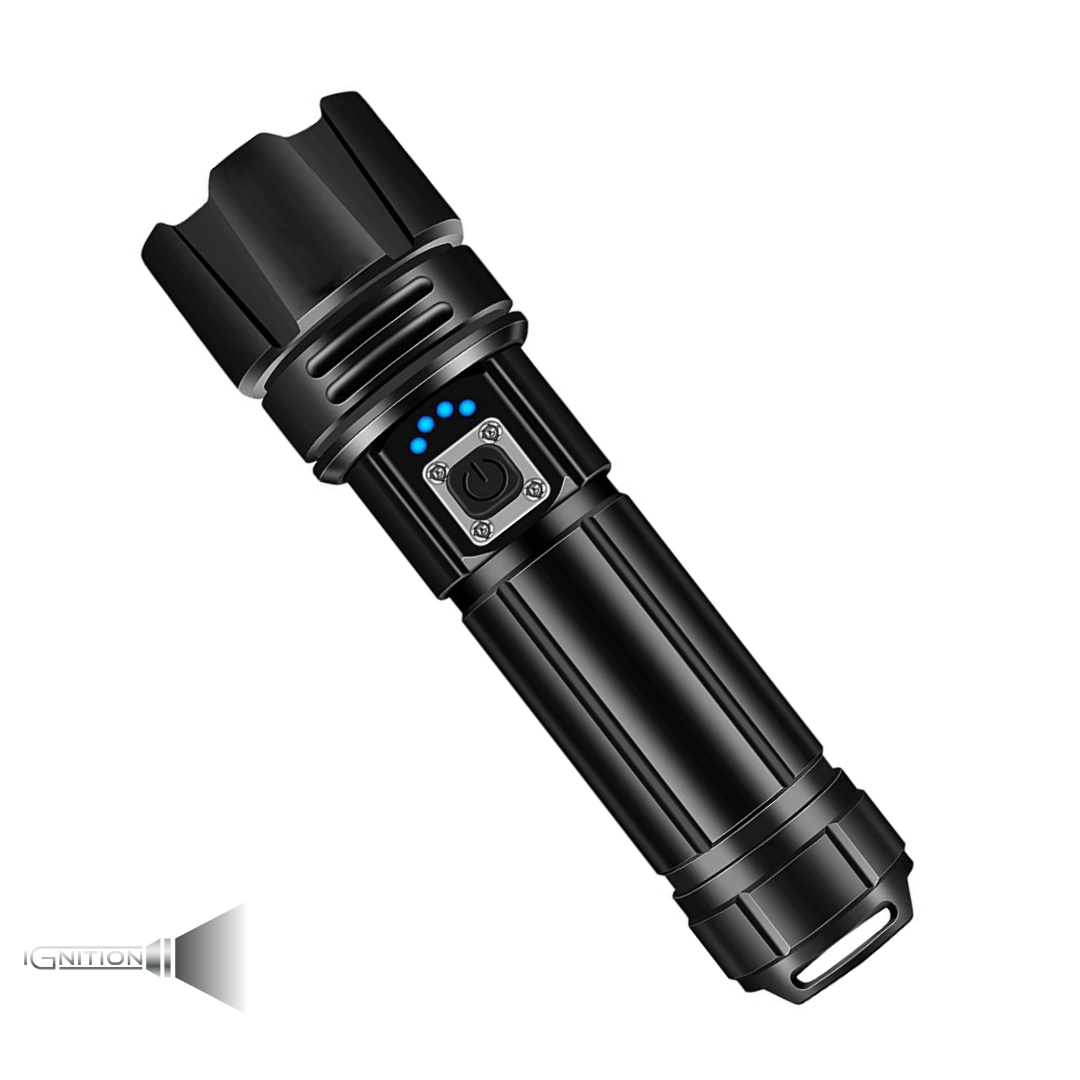 Kraftig - lommelygte 2000 lumens - Ignition