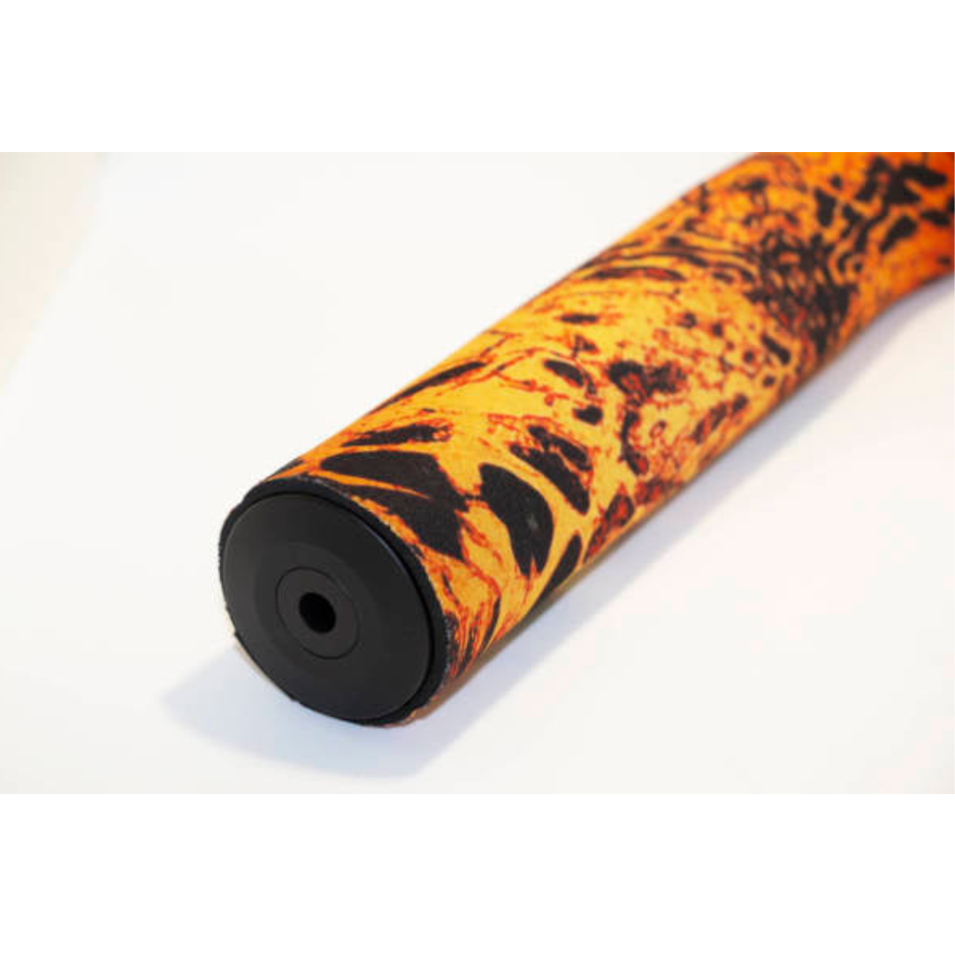 Lyddæmpercover - neopren - OrangeCamo - HuntElite