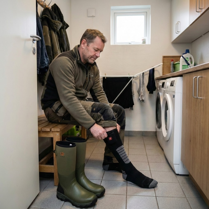 Strømper med varme PRO 2 + APP HEET