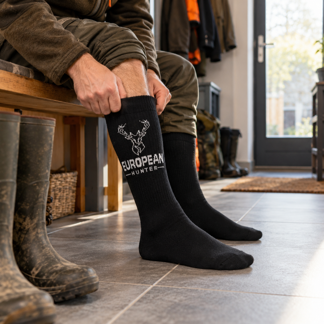 Merino uldstrømper - European Hunter