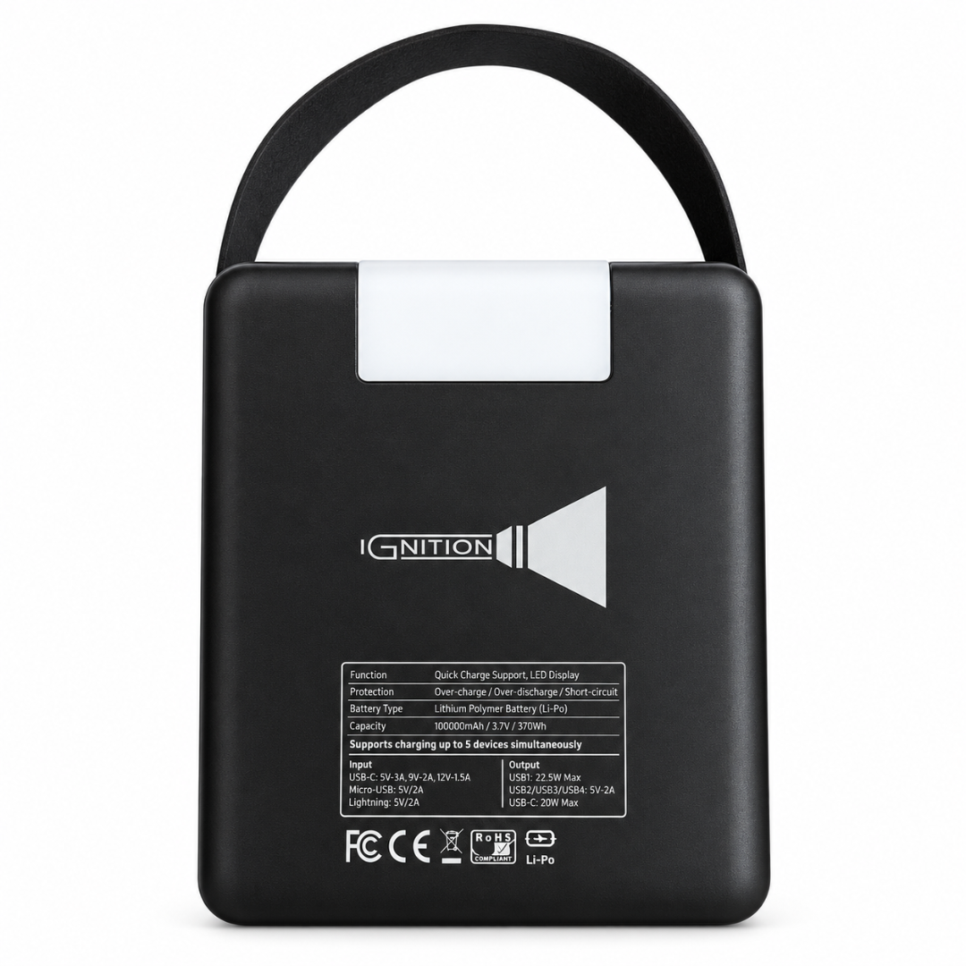 Portable 100.000 Powerbank - Ignition