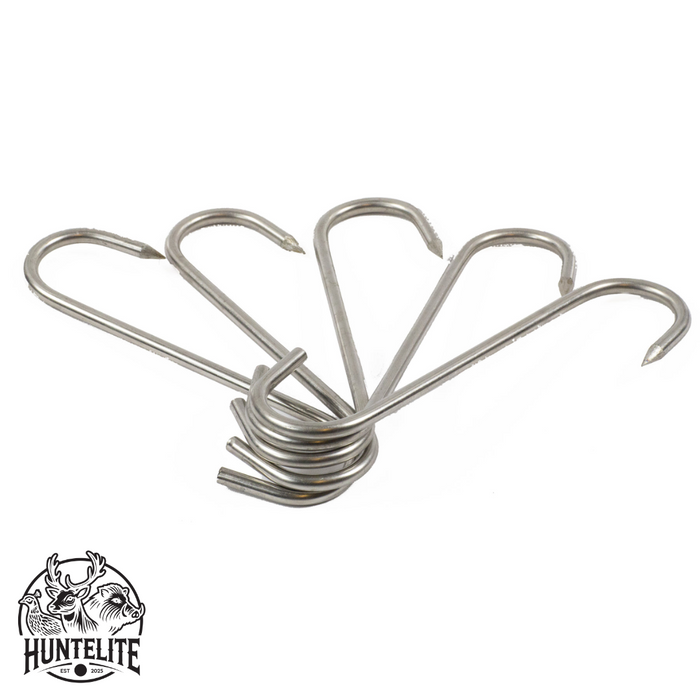 Slagterkroge - sæt 5stk - 8mm - HuntElite