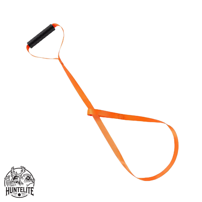 Slæbesnor Orange med håndtag - HuntElite