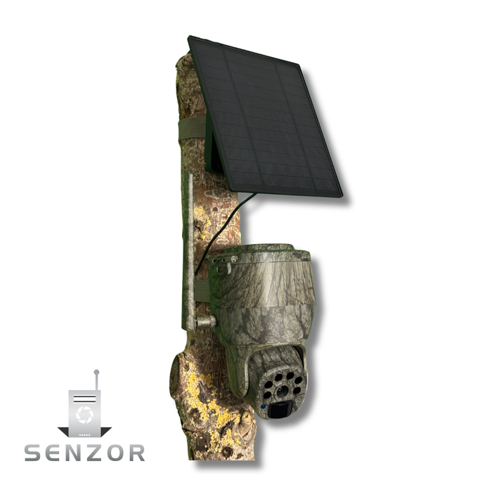 Live panorama 2.0 vildtkamera inkl. solcelle + App - Senzor