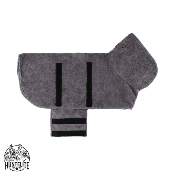 Hundevest - Tørrevest - Tørredækken Grå - HuntElite