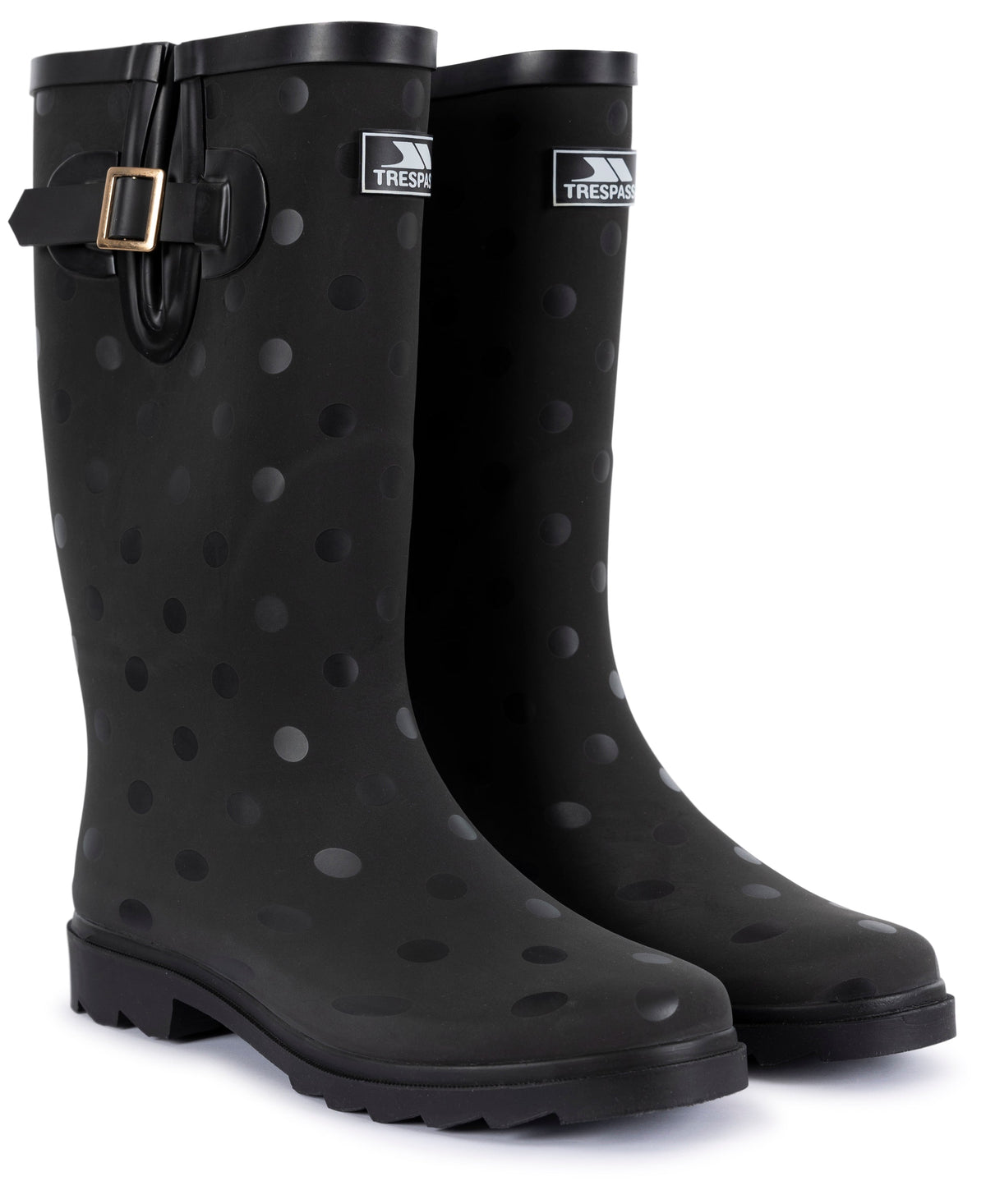 Str. 38 - Elena - Black Polka Dot - Trespass - Ombytningsvare
