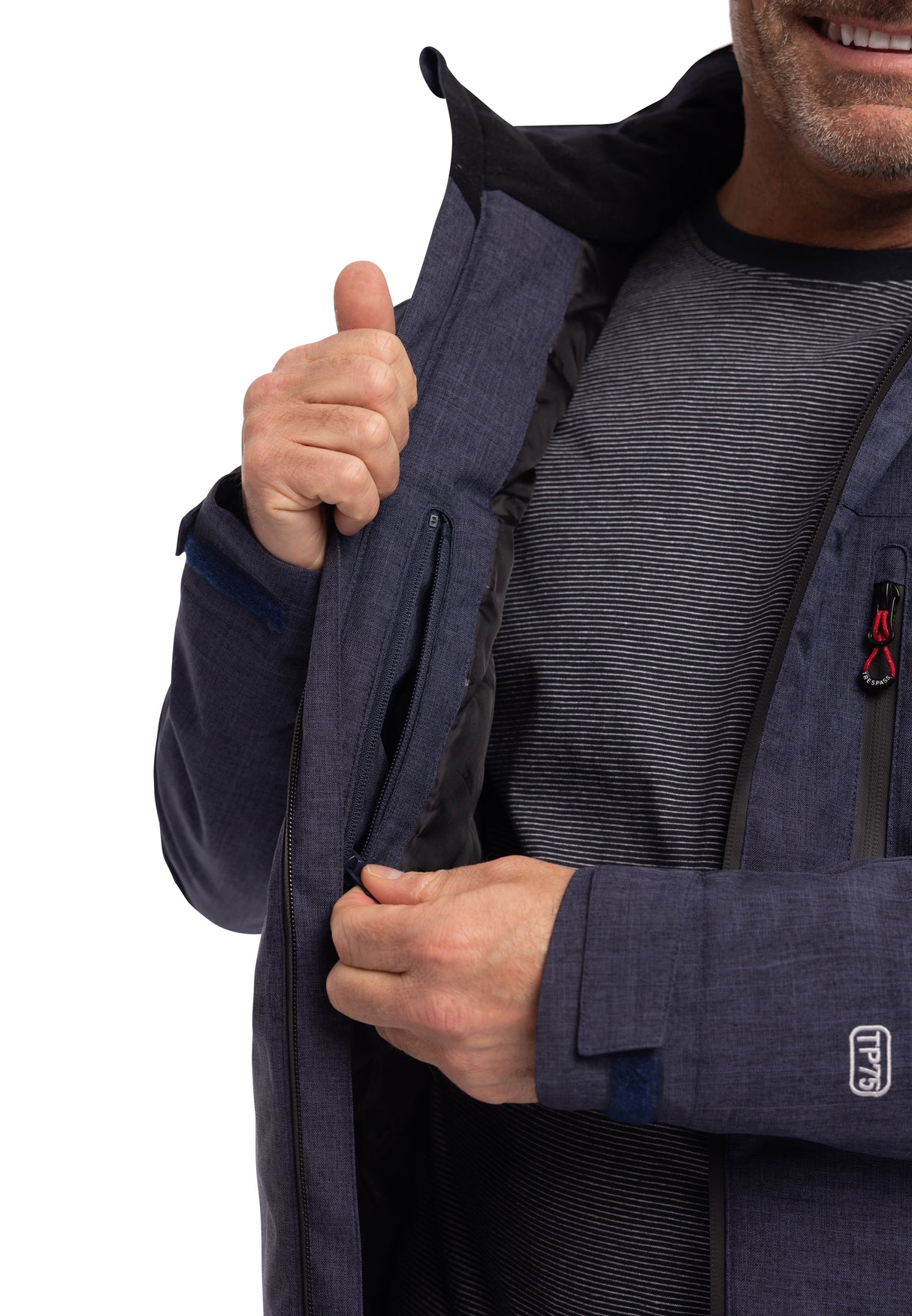Fyfinn - Navy Marl - Trespass