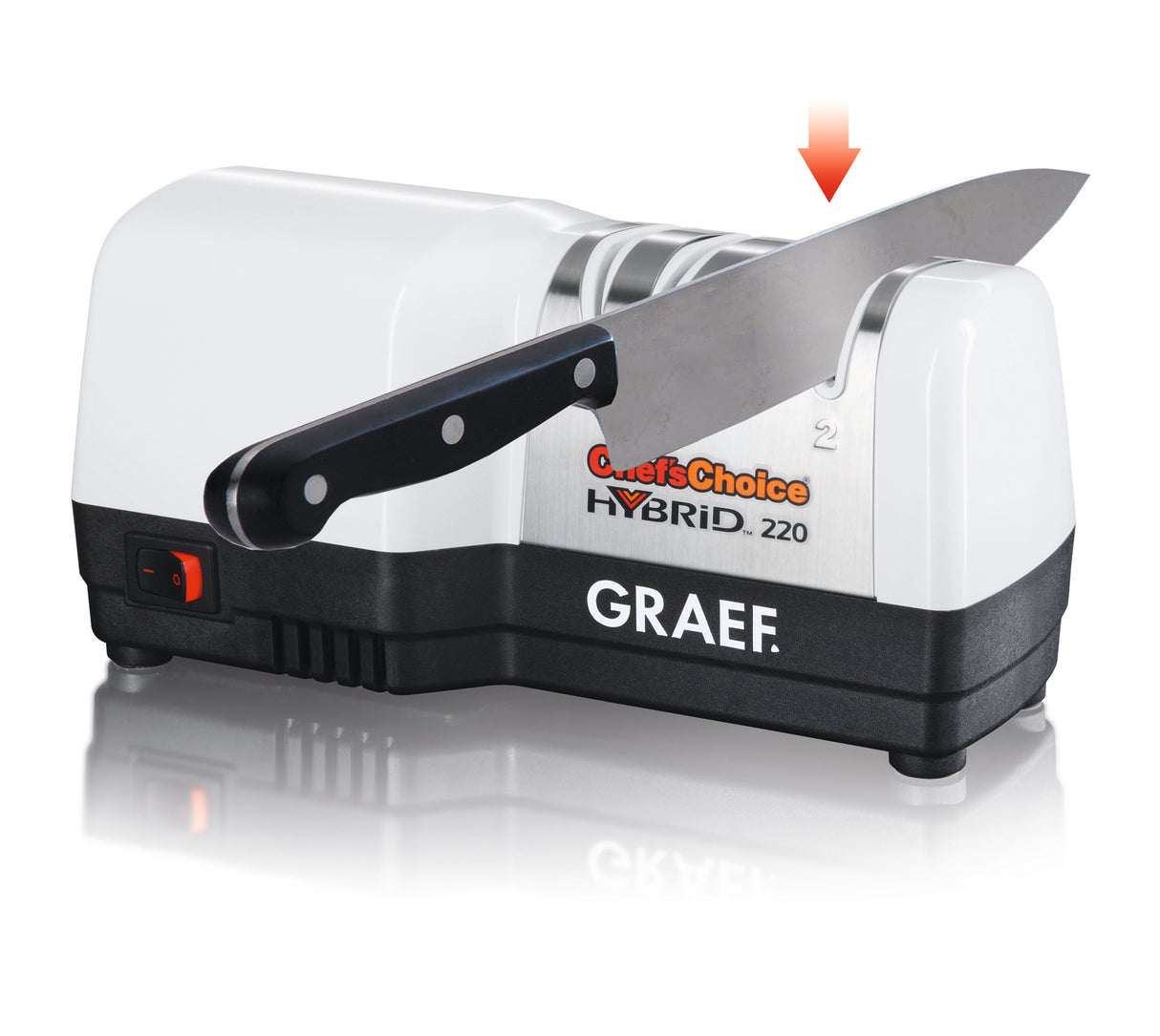 Graef Knivsliber Hybrid - 20° slibevinkel