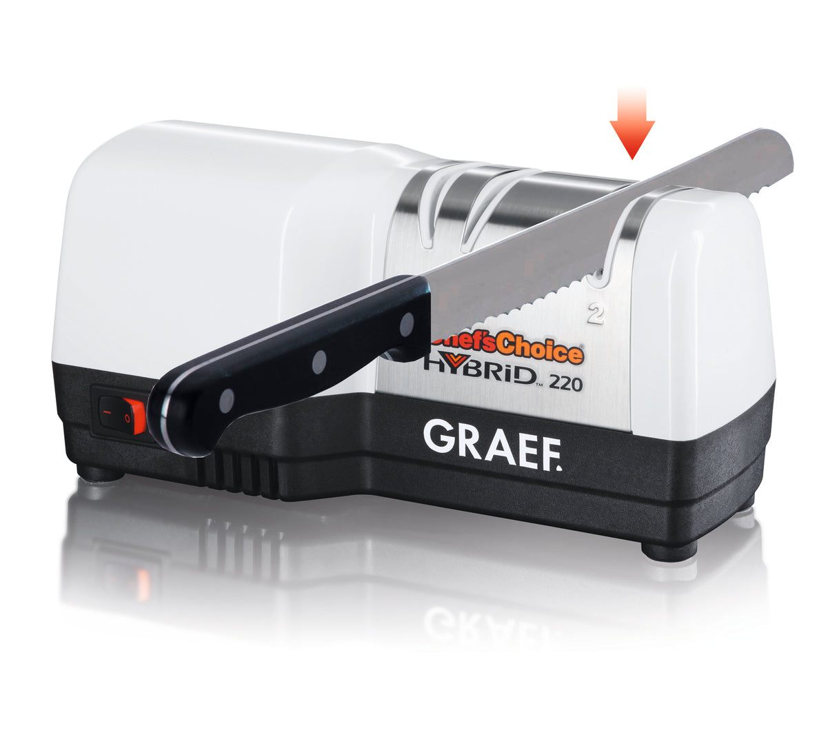 Graef Knivsliber Hybrid - 20° slibevinkel