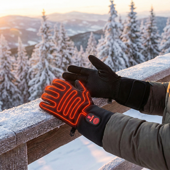 Handsker med varme Pro 2 Vindtætte - HEET