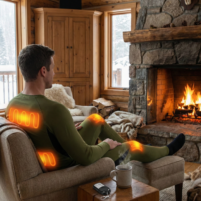 Undertøj med varme PRO + fjernbetjening - HEET