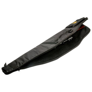 Buffalo River riffelfoderal - Sort 120cm m/lomme og rem