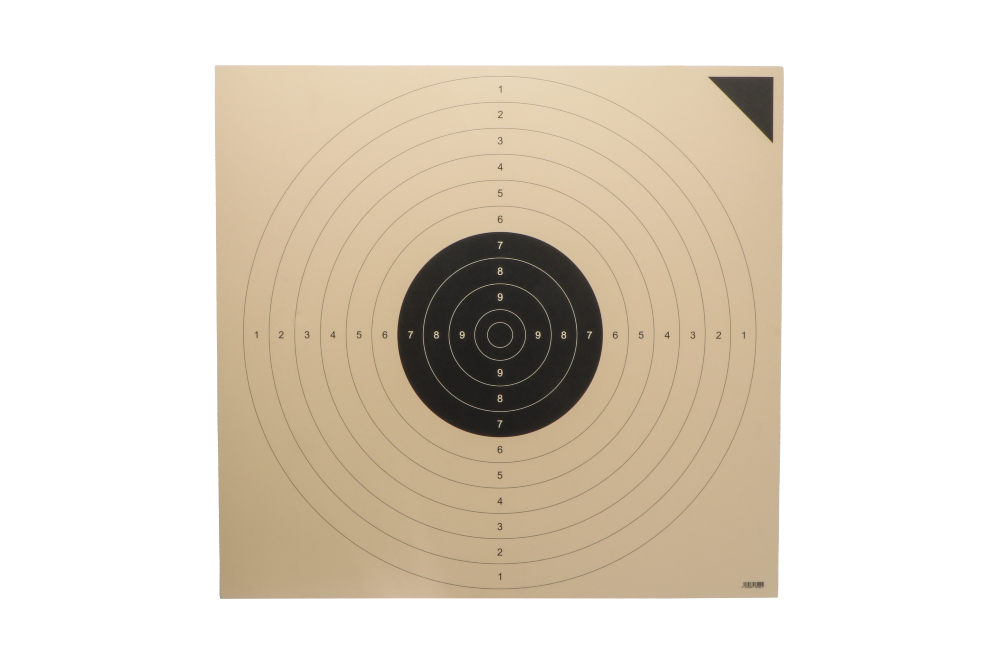 Skydeskive 25M ISSF pistol