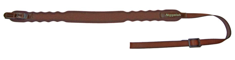 Niggeloh rem til haglvåben - Brun neopren quick release