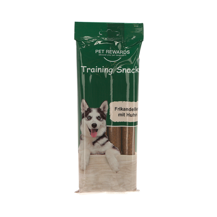 Hundegodbid Frikandels med kylling 4 pcs