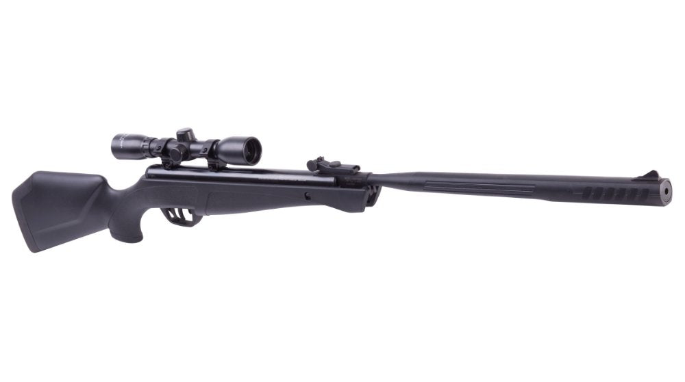 Crosman Shockwave m/lyddæmp. 4,5MM 305m/s, m/4x32 kikkert