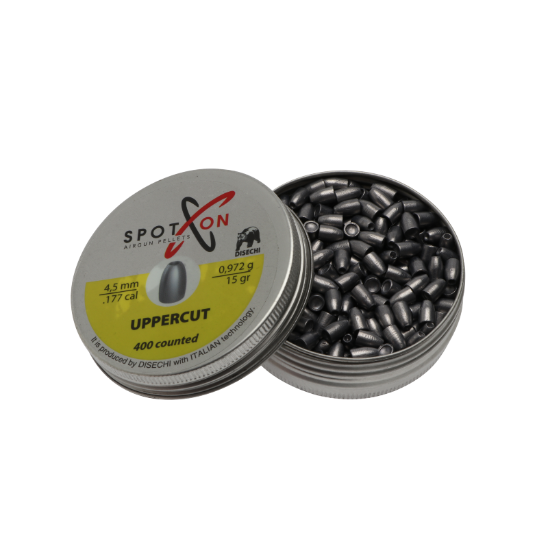Spoton - Upper Cut 4,5mm - 0,972gr/15grain - 400 stk. pr dåse