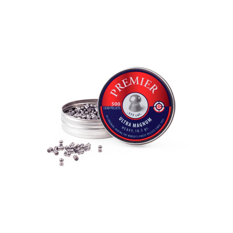 Crosman - Domed hagl 4,5MM 0,68g. (500 stk dåse)