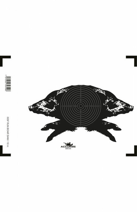 Front target ISSF RUN BOAR