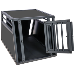 Transportbur i high-quality aluminium - 77x55x50cm