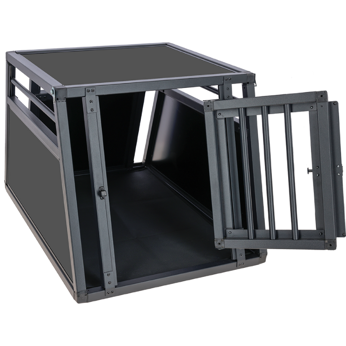 Transportbur i high-quality aluminium - 77x55x50cm