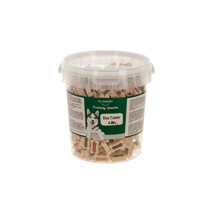 Hundegodbid Duo Trainer 4-mix 500 g Bucket