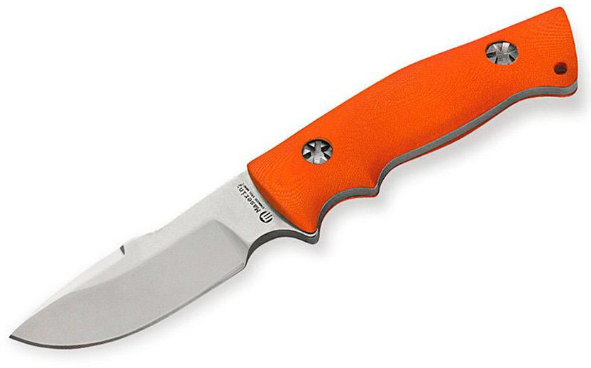 Maserin kniv orange skæfte