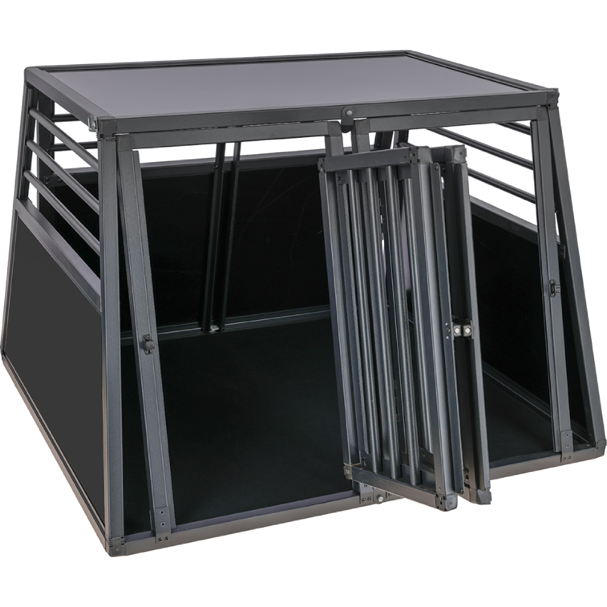 Transportbur i high-quality aluminium - 92x97x68