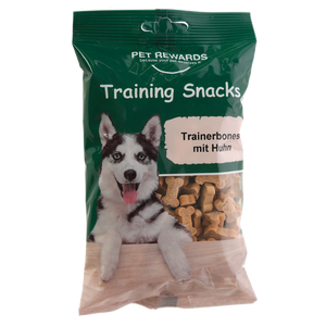 Hundegodbid Trainerbones med kylling, 200 g