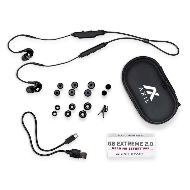 In-Ear høreværn Axil/SportsEAR GS EXTREME 2.0 m/bluethooth