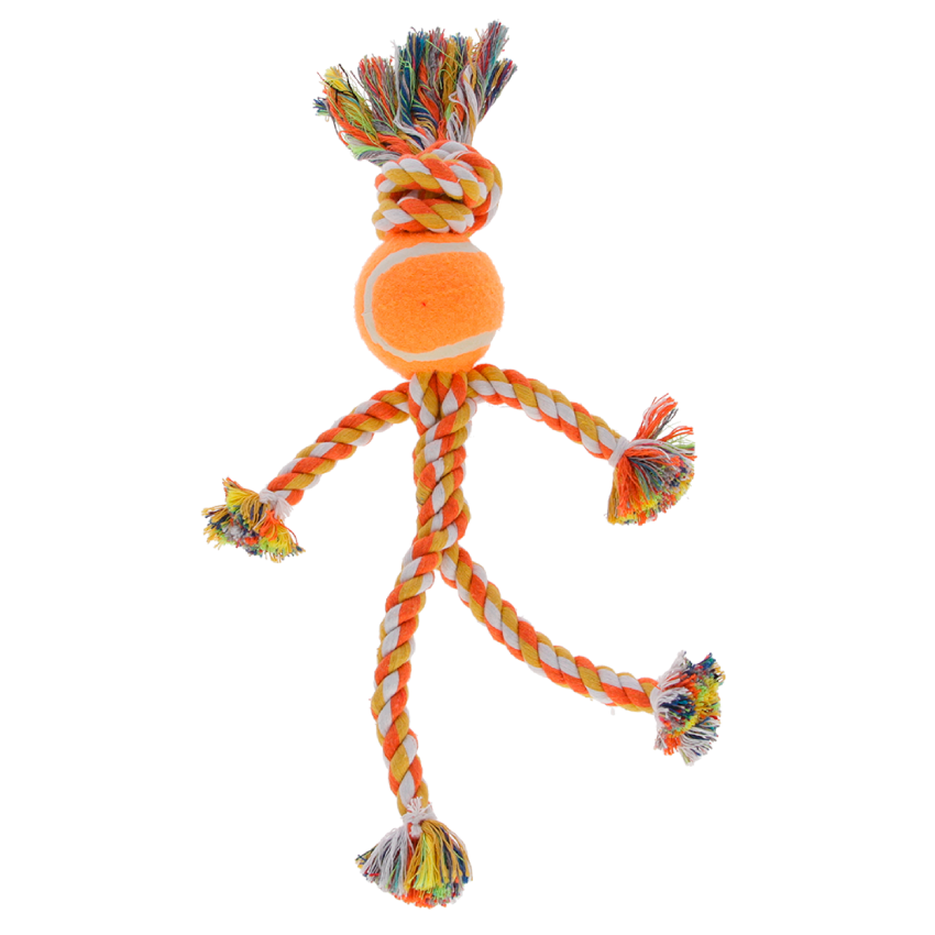 Figur med bold bomuld