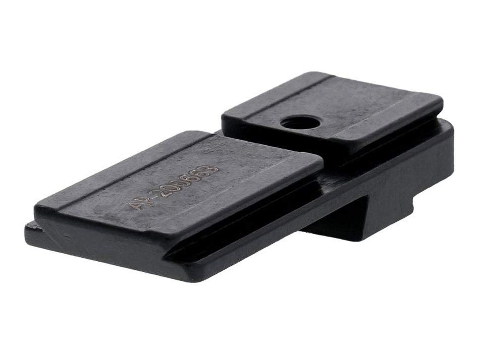 Acro rear sight adapter plate