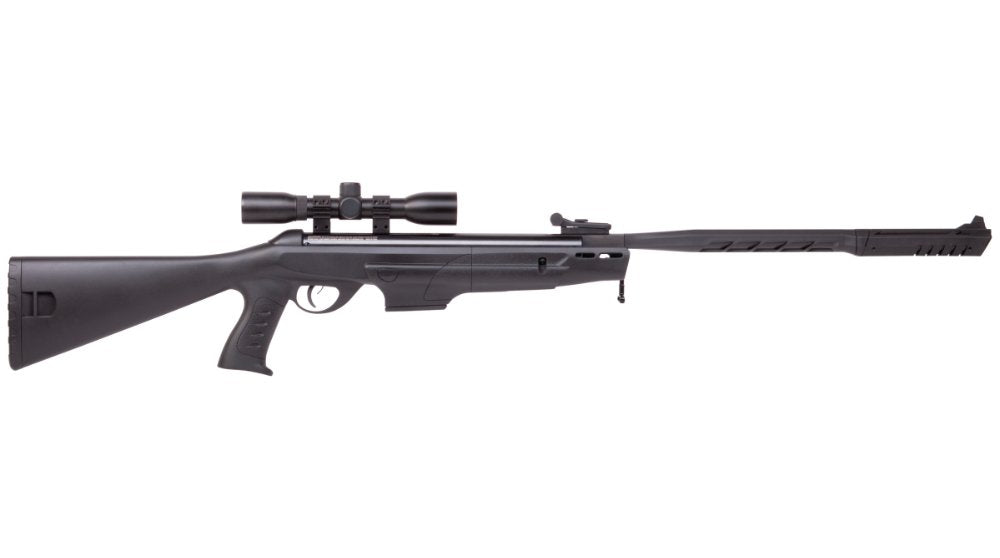 Crosman Diamondback m/lyddæmp. 4,5MM 350m/s, m/4x32 kikkert