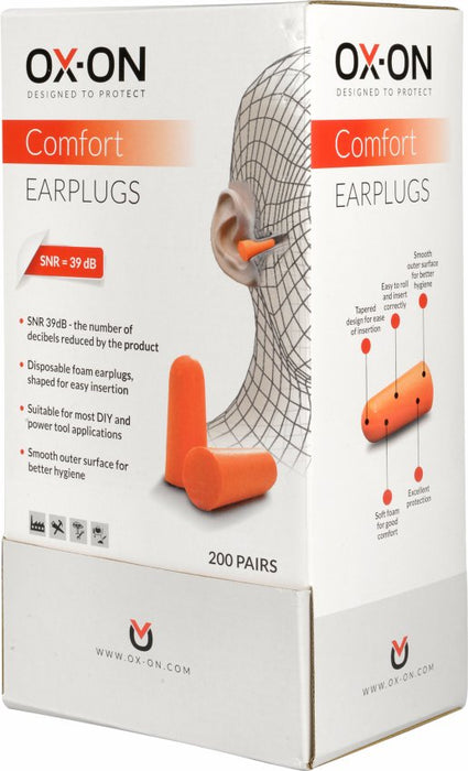 Earplugs OX-ON comfort engangs øreprop