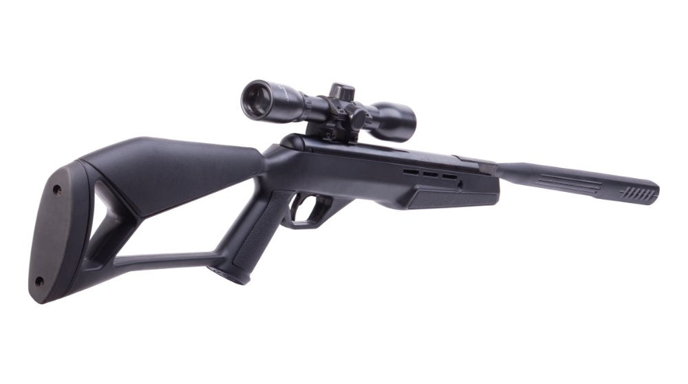 Crosman Fire m/lyddæmper 4,5MM 365m/s, m/4x32 kikkert