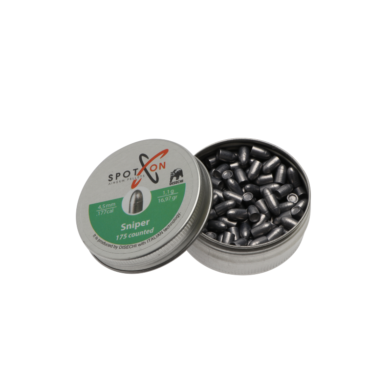 Spoton - Sniper 4,5mm - 1,10gr/16,97grain - 175 stk. pr dåse