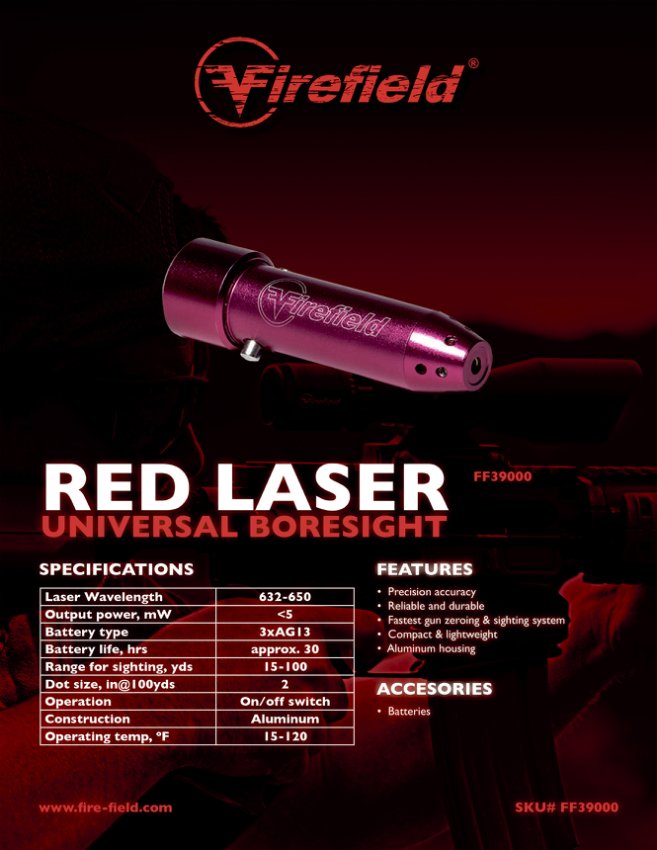 Laserpatron Universal Boresigh