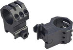 Weaver 6 hole picatinny rings