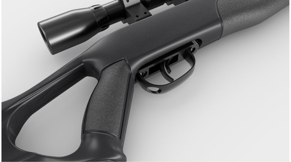 Crosman F4 Black 4,5MM 365m/s m/4x32 kikkert