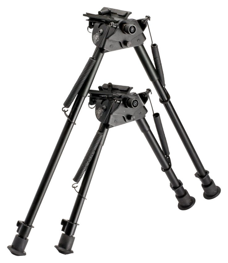 Buffalo River bipods/støtteben m/vip - just. højde 22-32cm