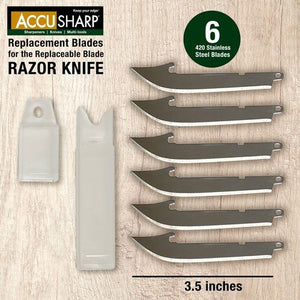 AccuSharp ekstra blade til Razor Knife