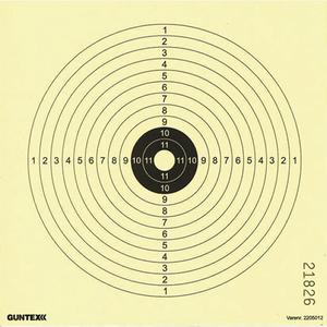Skydeskiver 14x14 1-12 (25)