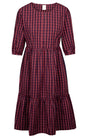 Helen - Dark Cherry Check - Trespass