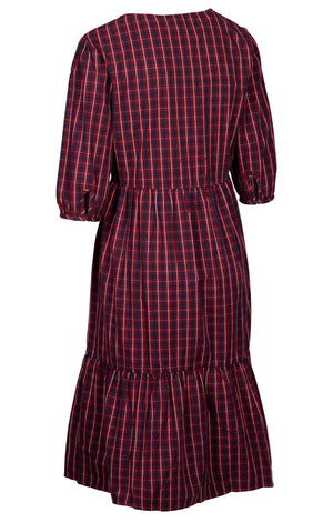 Helen - Dark Cherry Check - Trespass