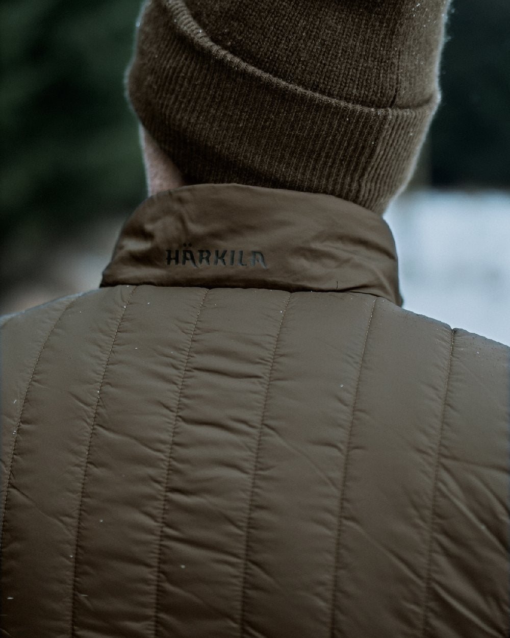 Härkila Heat Insulated vest - Willow green/Shadow brown - Härkila