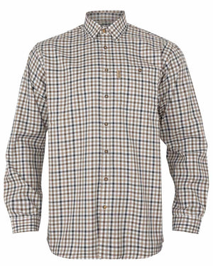 Milford Skjorte - Blue/Beige check - Härkila
