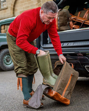 Retrieve boot bag Warm olive - Härkila