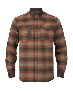 Aivak L/S skjorte - Autumn orange check - Härkila