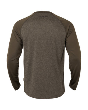 Kodiak CleverWool L/S t-shirt - Dark hunting green - Härkila